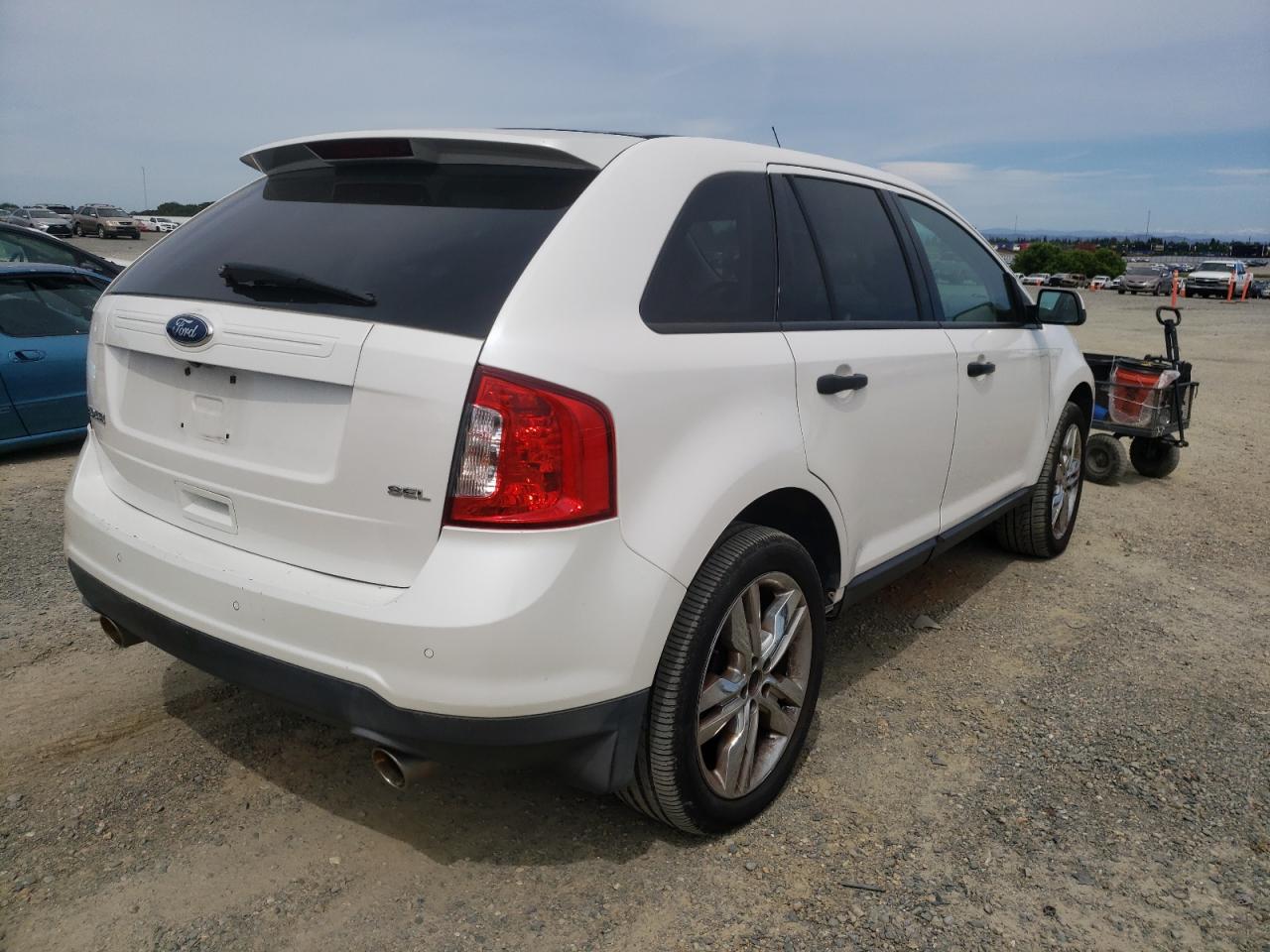 Photo 4 from auction – 2011 FORD EDGE SEL with VIN 2FMDK3JC6BBB68311