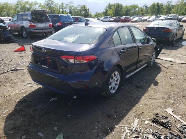 Photo 4 from auction – 2021 TOYOTA COROLLA LE with VIN 5YFEPMAE3MP257992