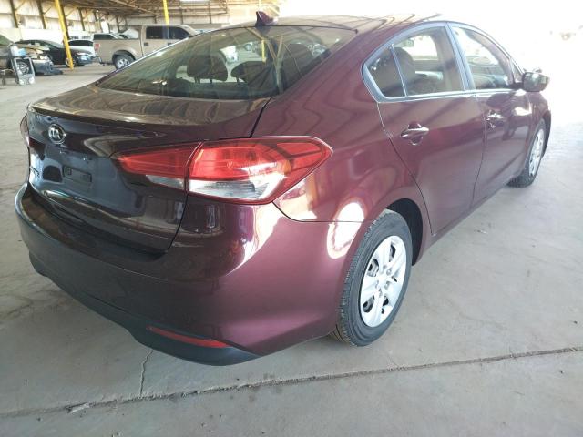 Photo 4 from auction – 2017 KIA FORTE LX with VIN 3KPFK4A73HE022052