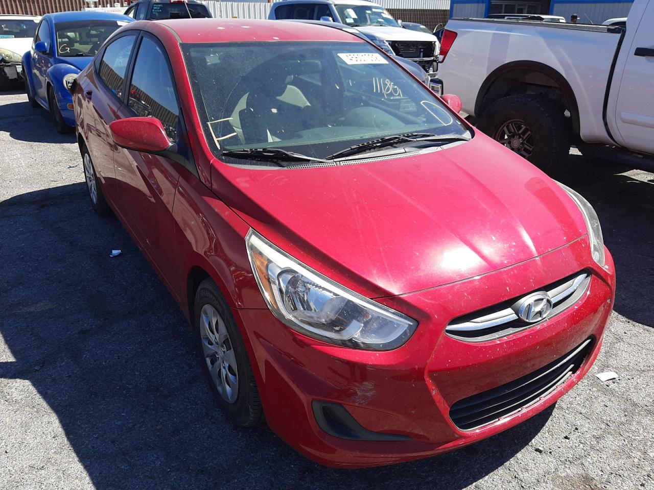 HYUNDAI ACCENT SE 2016 with VIN KMHCT4AEXGU000804 - Photo from auction