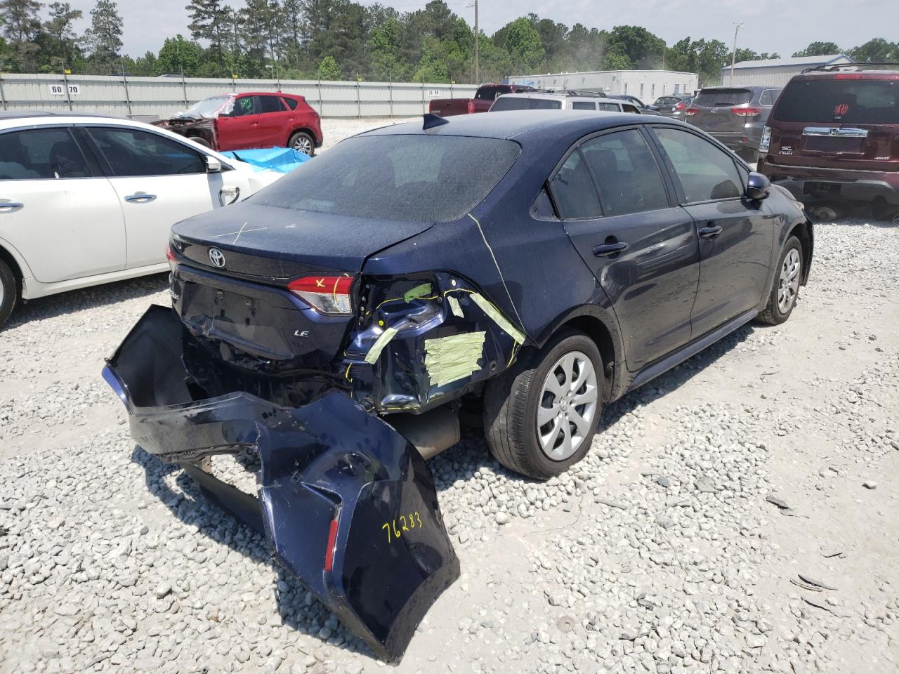 Photo 4 from auction – 2020 TOYOTA COROLLA LE with VIN 5YFEPRAE0LP104580