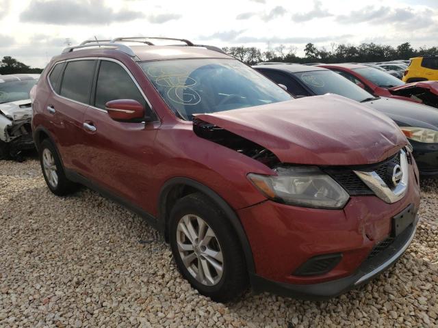 NISSAN ROGUE S 2015 with VIN KNMAT2MT9FP514702 - Photo from auction