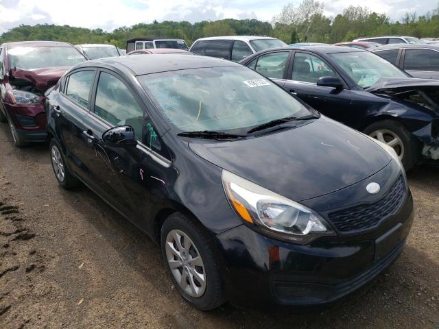 KIA RIO LX 2013 with VIN KNADM4A37D6319630 - Photo from auction