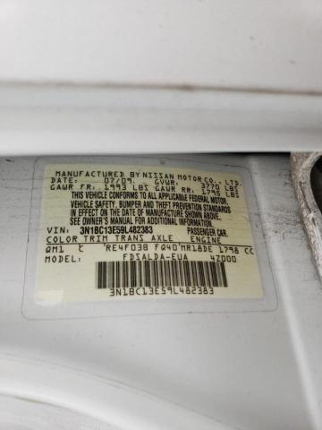 Photo 10 from auction – 2009 NISSAN VERSA S with VIN 3N1BC13E59L482383