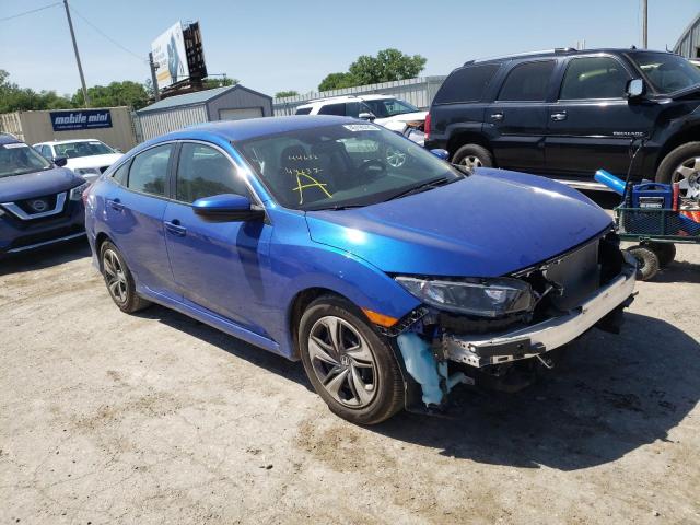 HONDA CIVIC LX 2019 with VIN 19XFC2F66KE022071 - Photo from auction
