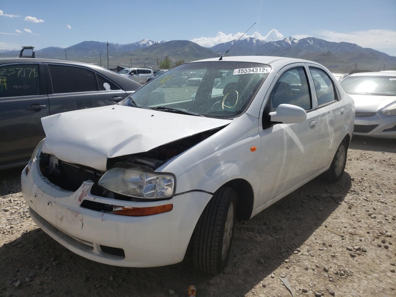 Photo 2 from auction – 2004 CHEVROLET AVEO LS with VIN KL1TJ52674B234081