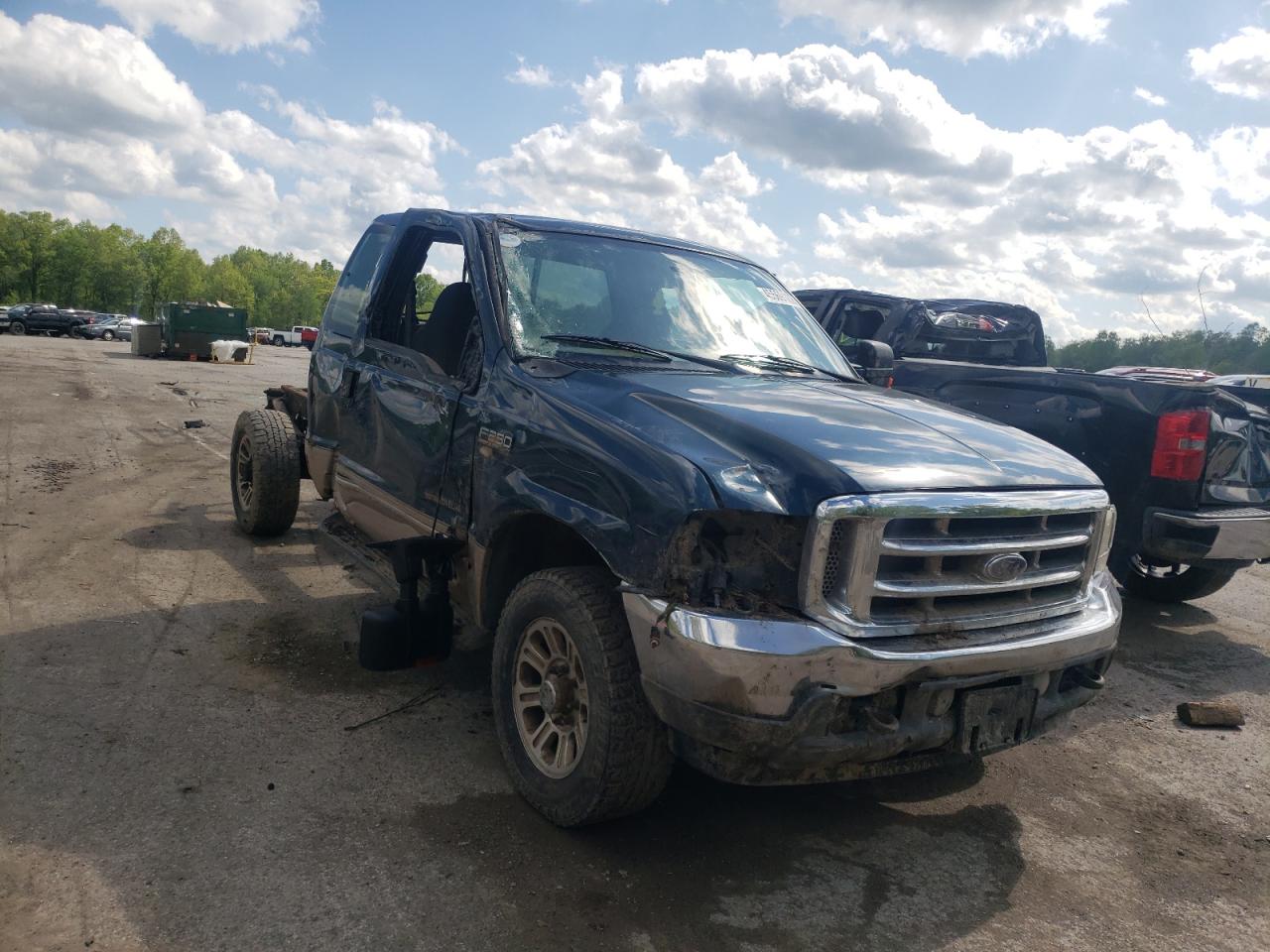 FORD F250 SUPER 1999 with VIN 1FTNX21F7XEE04071 - Photo from auction