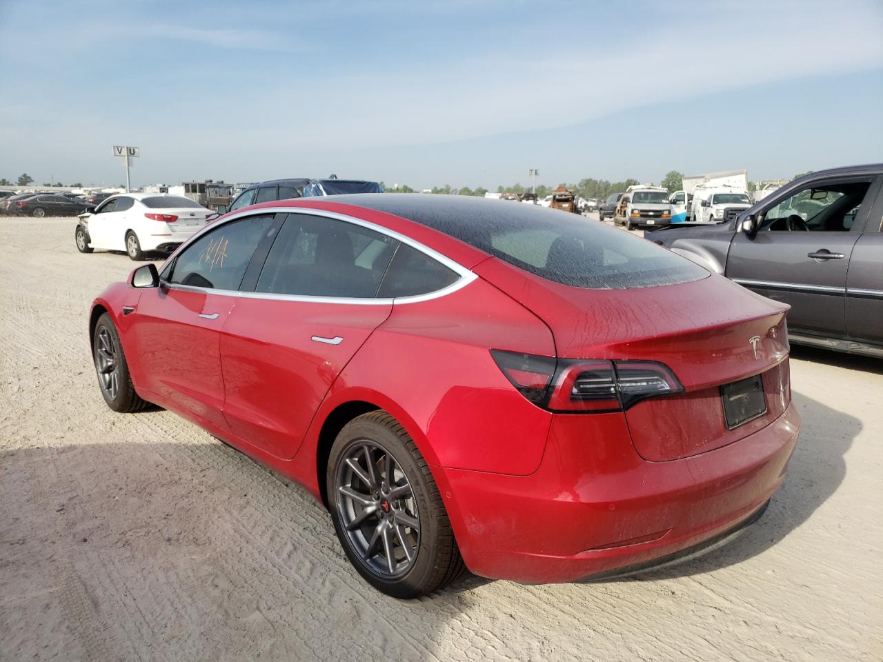 Photo 3 from auction – 2020 TESLA MODEL 3 with VIN 5YJ3E1EB8LF787039