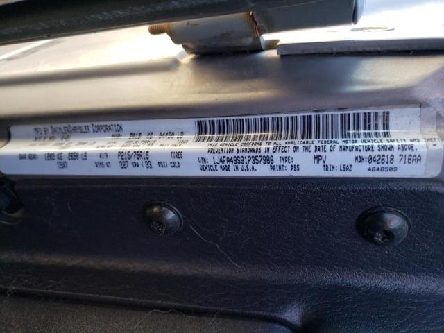 Photo 10 from auction – 2001 JEEP WRANGLER / with VIN 1J4FA49S91P357988