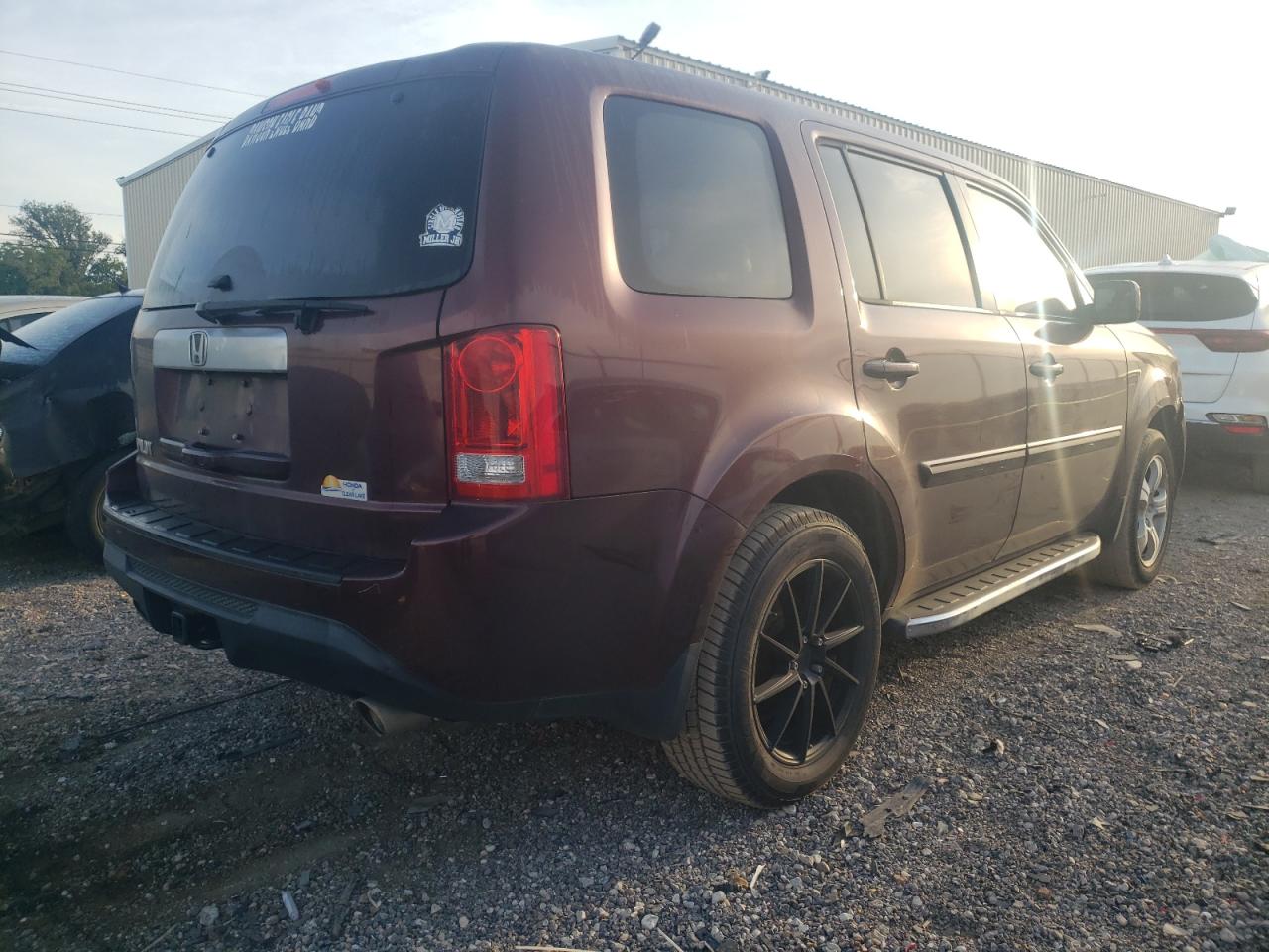 Photo 4 from auction – 2014 HONDA PILOT EXL with VIN 5FNYF3H55EB001320