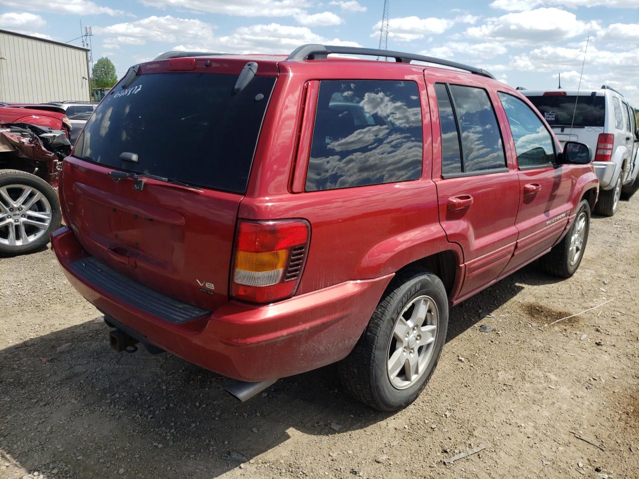 Photo 4 from auction – 2002 JEEP GRAND CHER with VIN 1J4GW58J22C187549