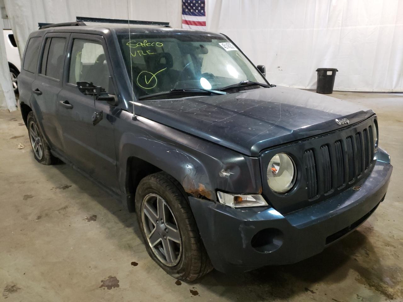 Photo 1 from auction – 2008 JEEP PATRIOT SP with VIN 1J8FF28W88D744116