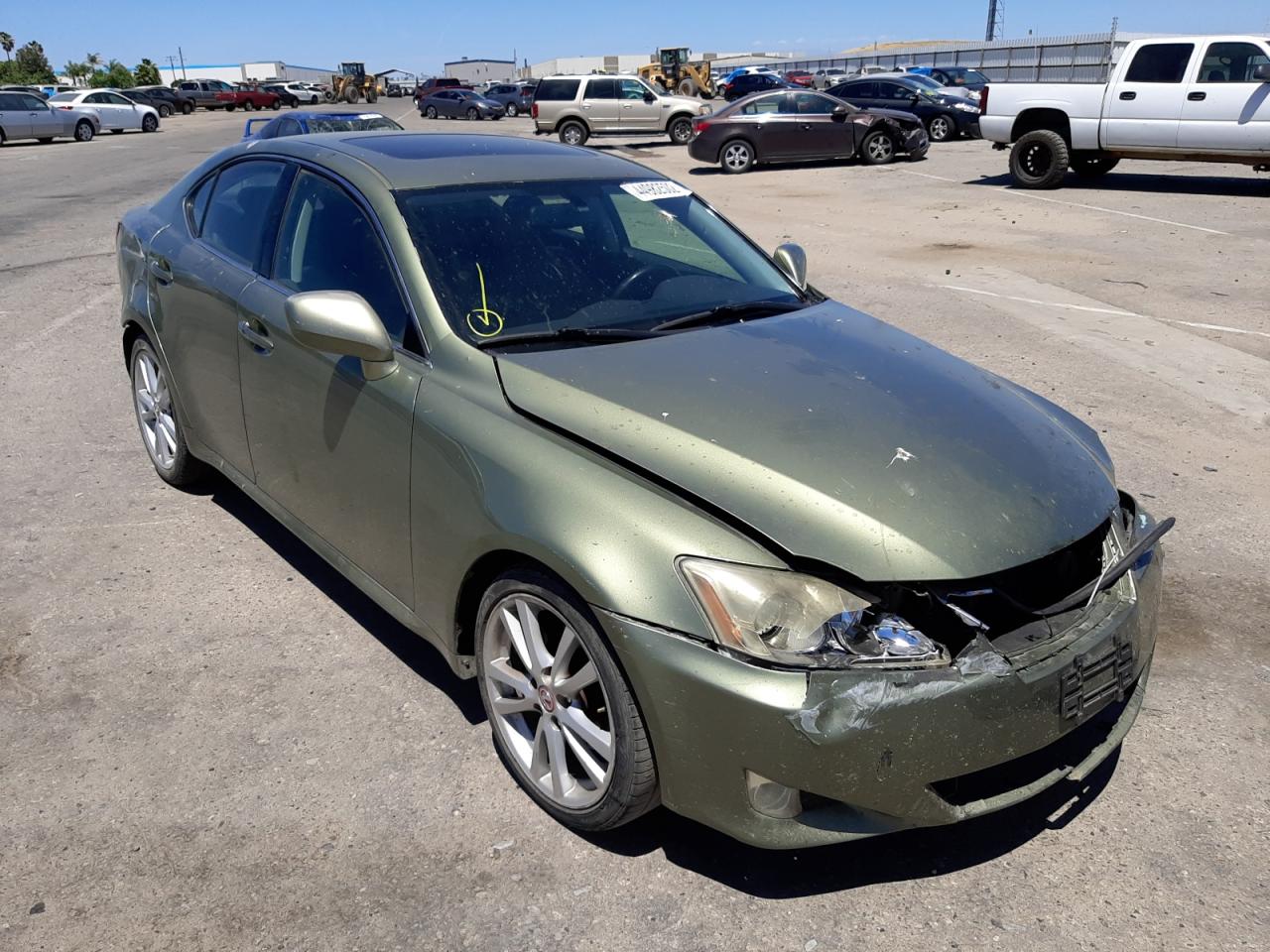 LEXUS IS 250 2006 with VIN JTHBK262X65001965 - Photo from auction