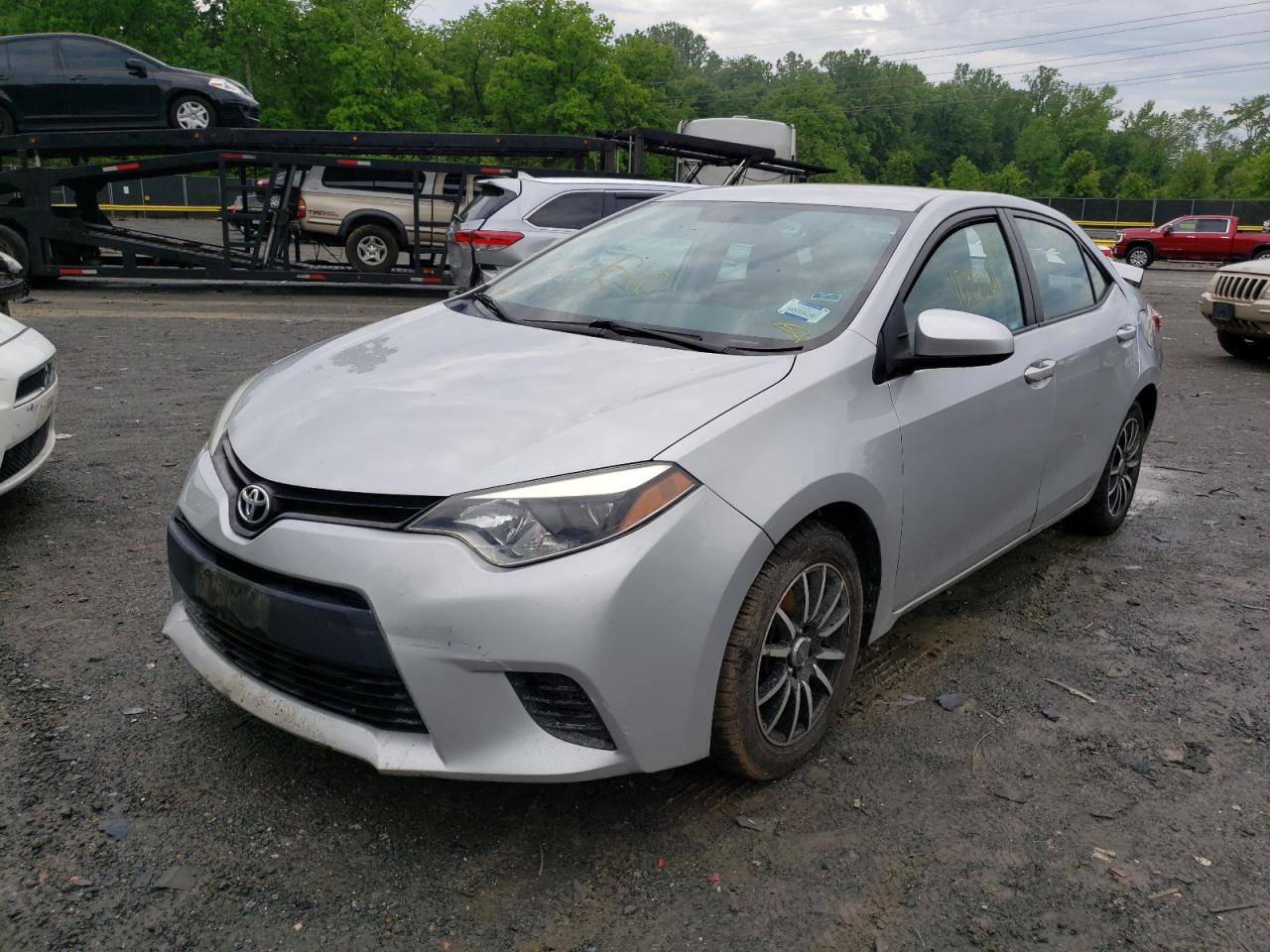 Photo 2 from auction – 2014 TOYOTA COROLLA LE with VIN 5YFBURHE0EP087302