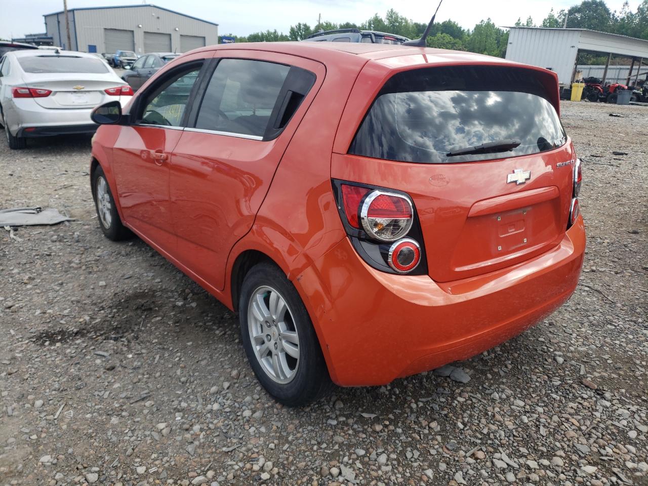 Photo 3 from auction – 2012 CHEVROLET SONIC LT with VIN 1G1JC6SH1C4170861