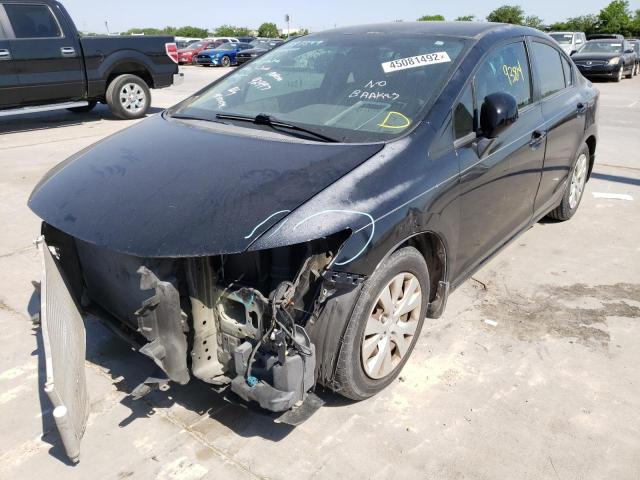 Photo 2 from auction – 2012 HONDA CIVIC LX with VIN 2HGFB2F59CH560216