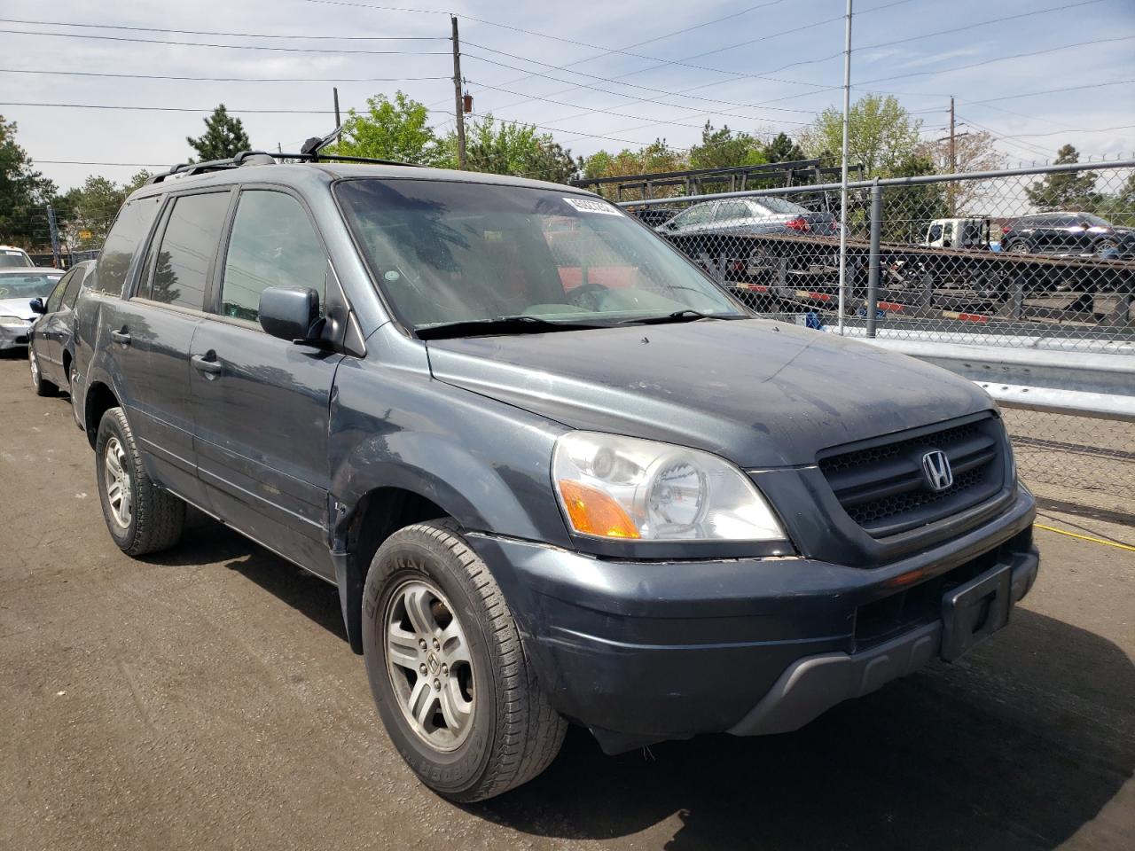 HONDA PILOT 2014 with VIN 2HKYF18494H580338 - Photo from auction