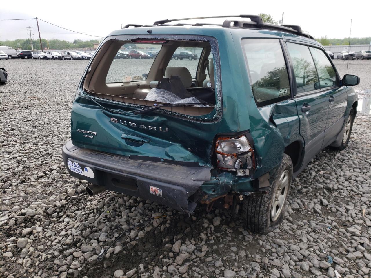 Photo 4 from auction – 1999 SUBARU FORESTER L with VIN JF1SF6359XH749527