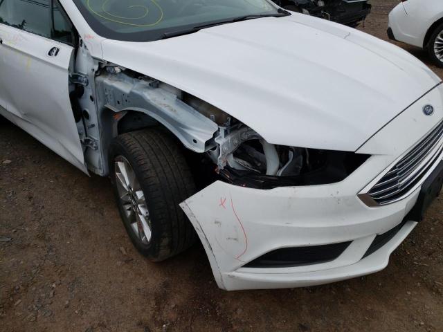 Photo 9 from auction – 2017 FORD FUSION SE with VIN 3FA6P0H75HR401116