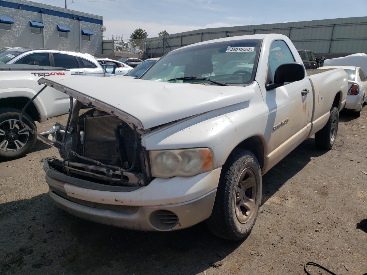 Photo 2 from auction – 2005 DODGE RAM 1500 S with VIN 1D7HA16P25J593605