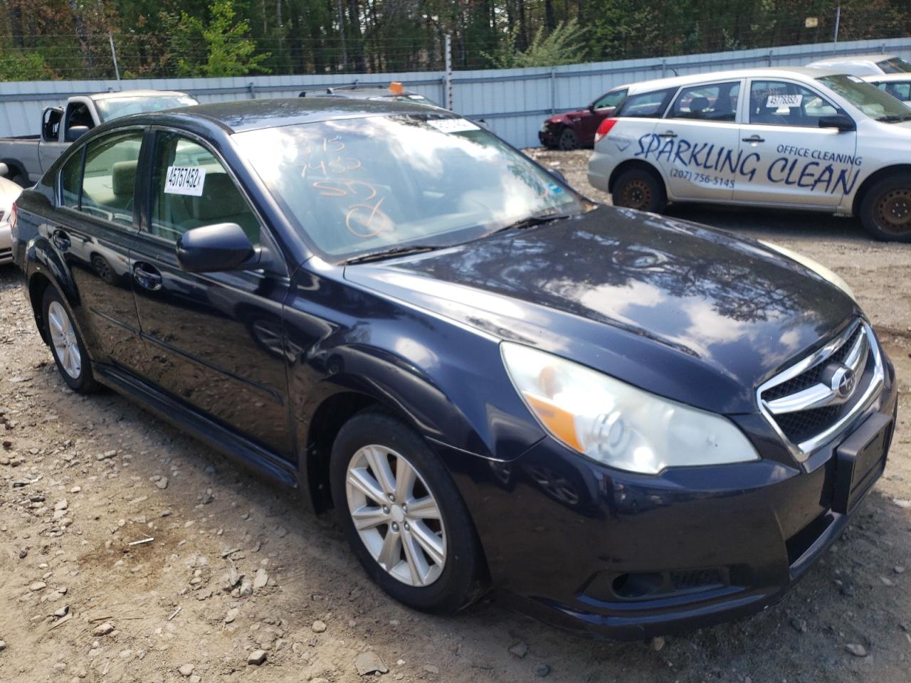 SUBARU LEGACY 2.5 2012 with VIN 4S3BMBA65C3015110 - Photo from auction