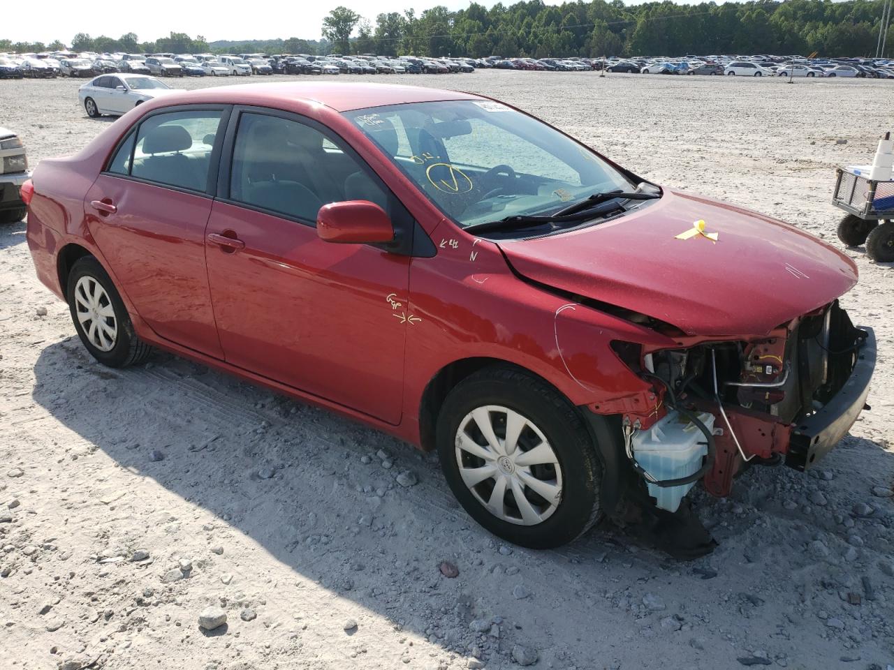 TOYOTA COROLLA BA 2011 with VIN 2T1BU4EE9BC659759 - Photo from auction