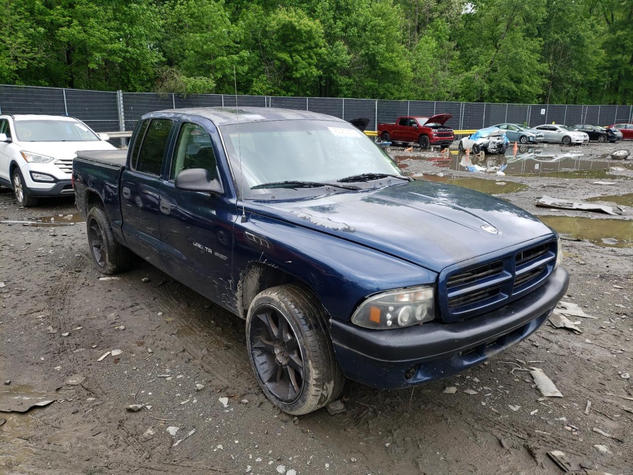 DODGE DAKOTA QUA 2002 with VIN 1B7HL38X52S624591 - Photo from auction