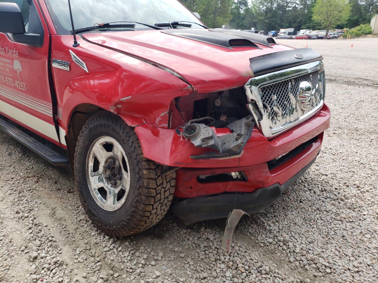 Photo 9 from auction – 2005 FORD F150 with VIN 1FTRX02W45KB81524
