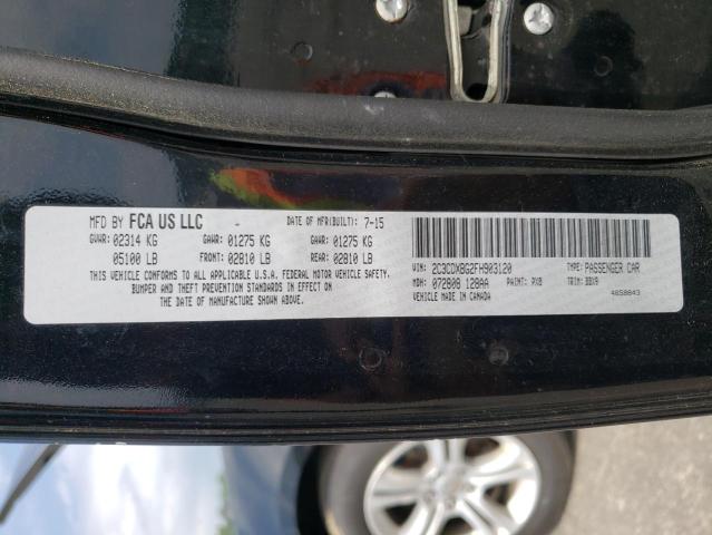 Photo 10 from auction – 2015 DODGE CHARGER SE with VIN 2C3CDXBG2FH903120