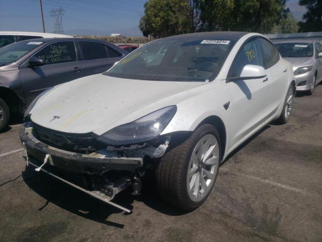 Photo 2 from auction – 2022 TESLA MODEL 3 with VIN 5YJ3E1EB9NF144654