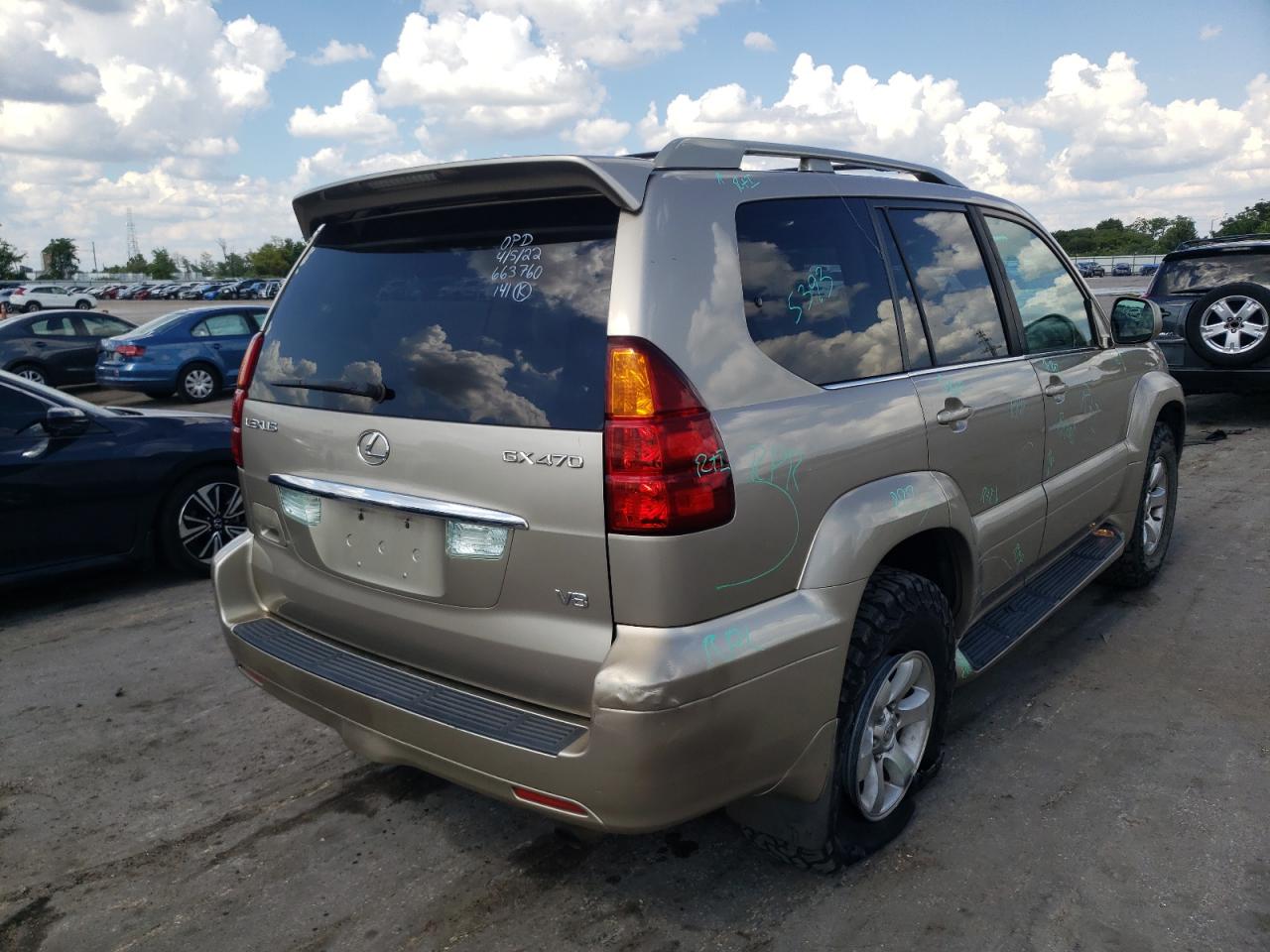 Photo 4 from auction – 2005 LEXUS GX 470 with VIN JTJBT20X450075829