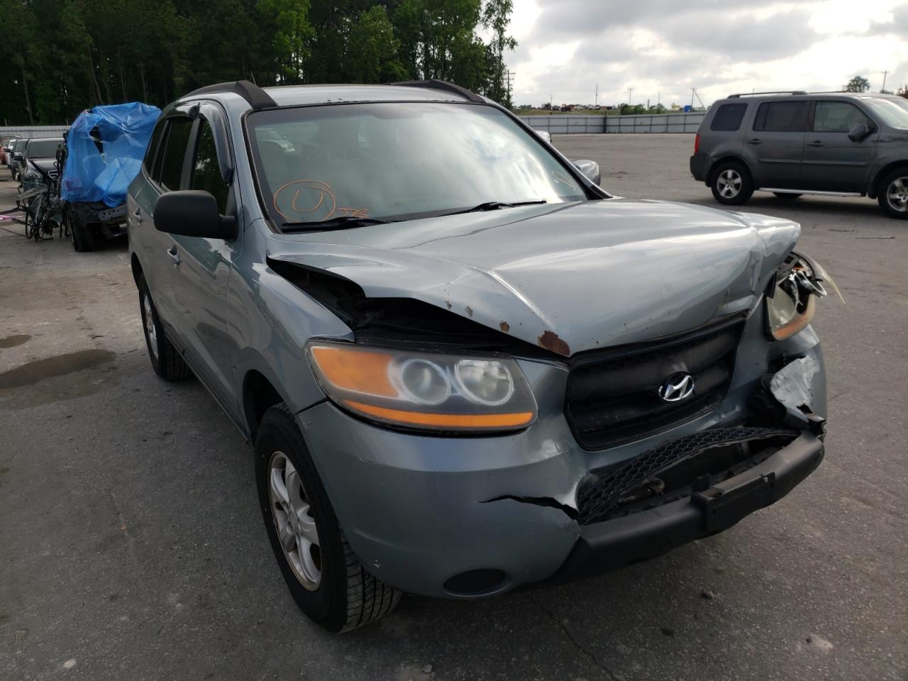 HYUNDAI SANTA FE G 2008 with VIN 5NMSG13D88H201729 - Photo from auction