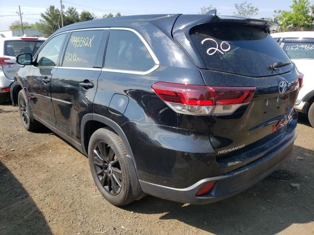 Photo 3 from auction – 2019 TOYOTA HIGHLANDER with VIN 5TDJZRFH3KS611779