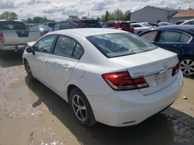 Photo 3 from auction – 2015 HONDA CIVIC SE with VIN 19XFB2F72FE118023