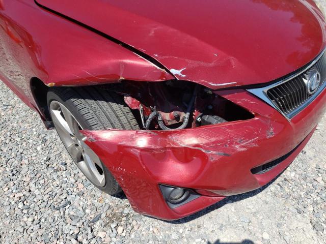 Photo 9 from auction – 2012 LEXUS IS 250 with VIN JTHBF5C23C5166911