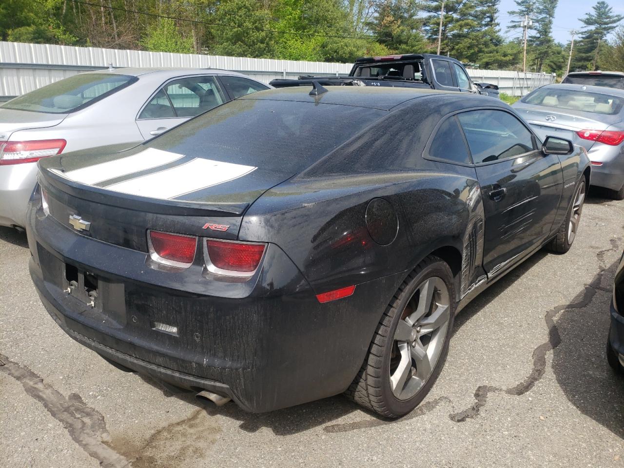 Photo 4 from auction – 2011 CHEVROLET CAMARO LT with VIN 2G1FG1ED8B9102803
