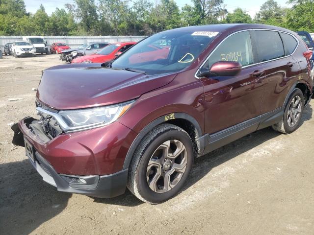 Photo 2 from auction – 2018 HONDA CR-V EX with VIN 7FARW2H58JE073741