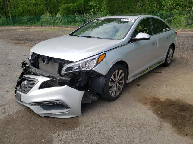 Photo 2 from auction – 2017 HYUNDAI SONATA SPO with VIN 5NPE34AF7HH545330