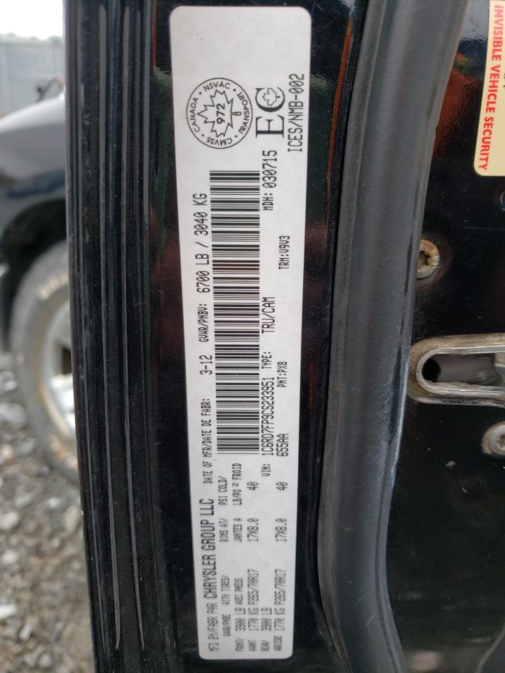 Photo 11 from auction – 2012 DODGE RAM 1500 S with VIN 1C6RD7FP9CS233951