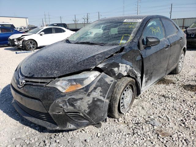 Photo 2 from auction – 2015 TOYOTA COROLLA L with VIN 2T1BURHE9FC292442