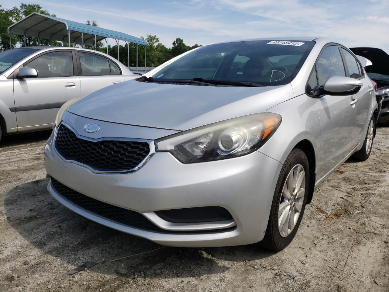 Photo 15 from auction – 2014 KIA FORTE LX with VIN KNAFX4A67E5174297