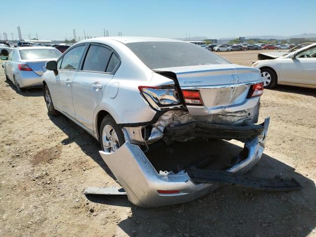 Photo 9 from auction – 2013 HONDA CIVIC LX with VIN 19XFB2F52DE053069