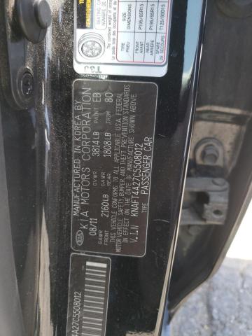 Photo 10 from auction – 2012 KIA FORTE LX with VIN KNAFT4A27C5508012