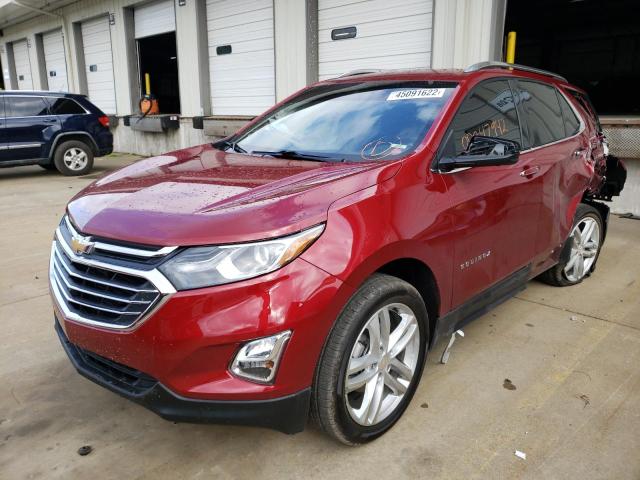 Photo 2 from auction – 2021 CHEVROLET EQUINOX PR with VIN 2GNAXXEVXM6148237