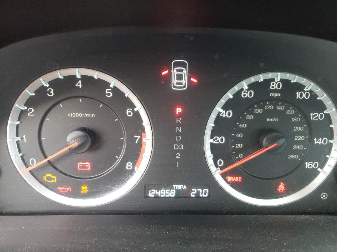 Photo 13 from auction – 2011 HONDA ACCORD LXP with VIN 1HGCP2F42BA117317