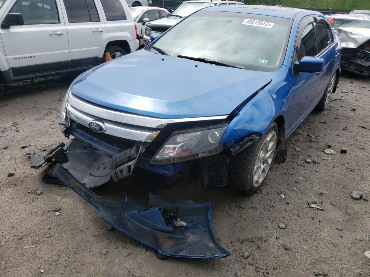 Photo 2 from auction – 2011 FORD FUSION SE with VIN 3FAHP0HA3BR104745