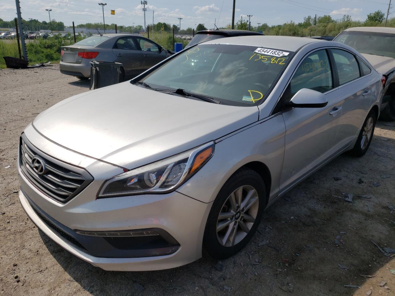 Photo 2 from auction – 2015 HYUNDAI SONATA SE with VIN 5NPE24AF2FH135812