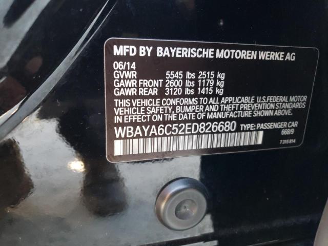 Photo 10 from auction – 2014 BMW 740 I with VIN WBAYA6C52ED826680