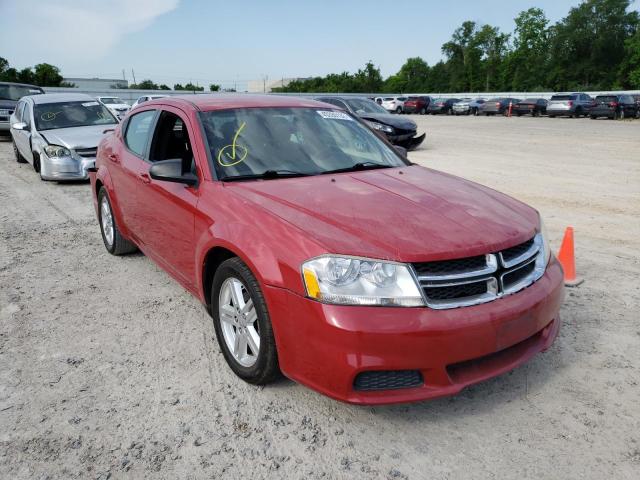 DODGE AVENGER SE 2013 with VIN 1C3CDZAG6DN721051 - Photo from auction