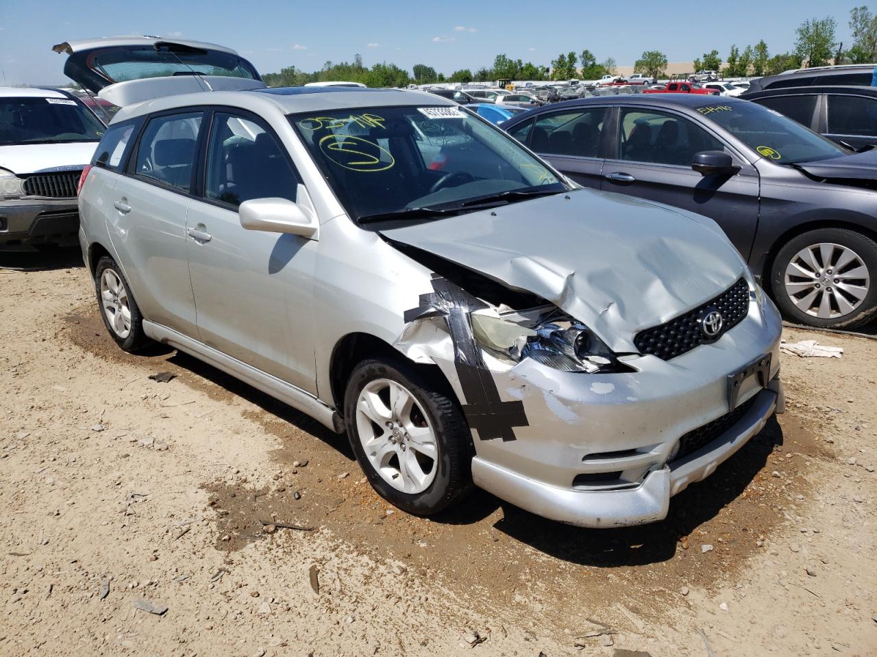 TOYOTA COROLLA MA 2003 with VIN 2T1KR38E93C081784 - Photo from auction